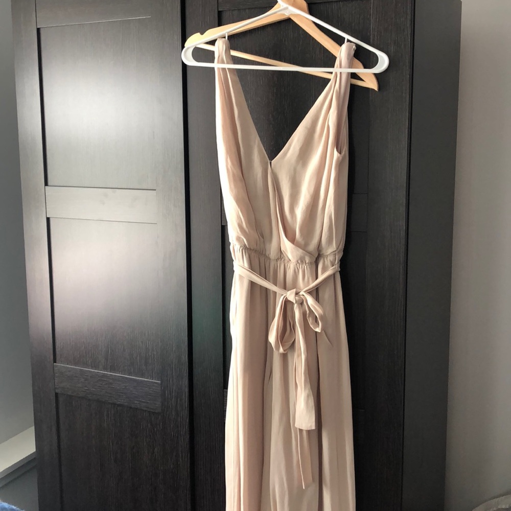Cream Jumpsuit